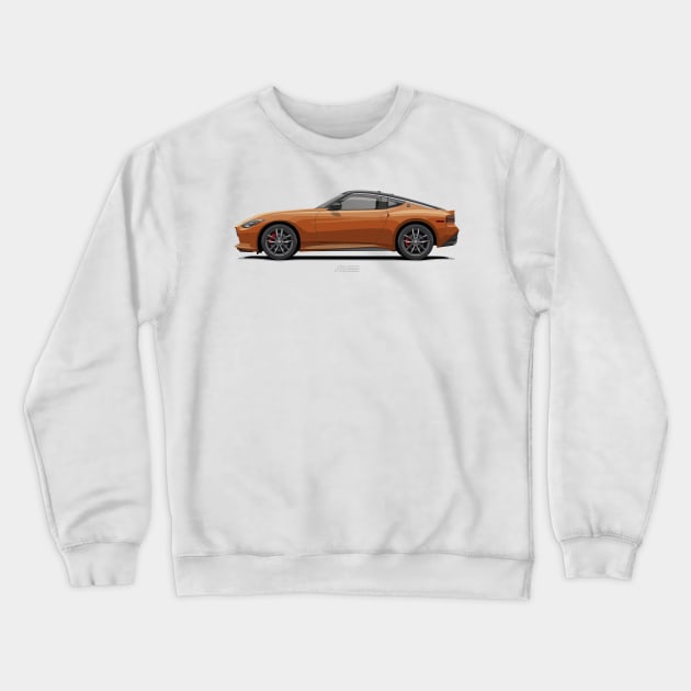 400Z Orange Crewneck Sweatshirt by ARVwerks